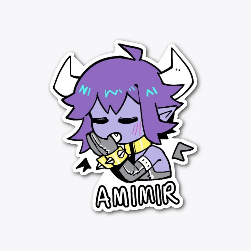 Lucii Sleeps Sticker!